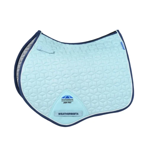 Weatherbeeta Suede Elite Air-Tec Jump Shaped Saddle Pad