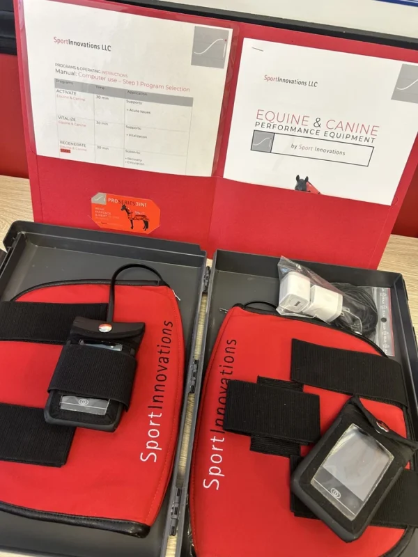 equineworldstore (65) Used Large PEMF Equine Hock Wraps