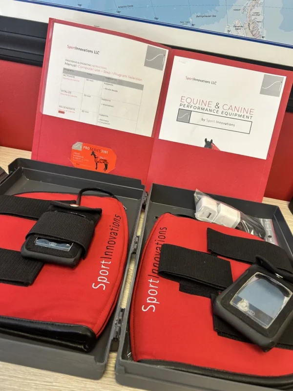 equineworldstore (66) Used Large PEMF Equine Hock Wraps