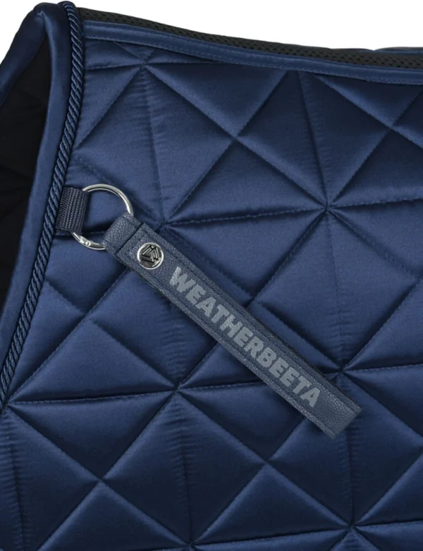 equineworldstore (85) WEATHERBEETA Satin Luxe Air-Tec Euro Jump Shaped Saddle Pad